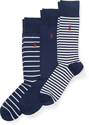 Ralph Lauren Striped Trouser Sock 3-Pack