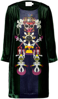 Thumbnail for your product : Mary Katrantzou Silk Blend Elio Shift Dress