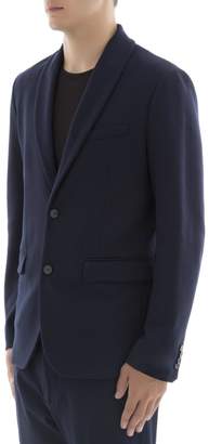 Paolo Pecora Blue Viscose Jacket