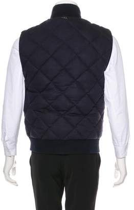 Michael Kors Quilted Wool Vest