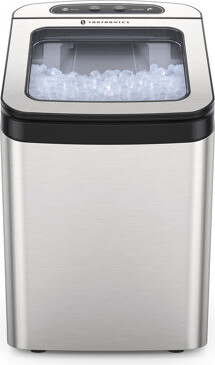 Taotronics Nugget Ice Maker Countertop, Sonic Ice Maker, Make 30lb Nugget Ice Per Day, Electric Pebble Ice Maker With 4.8lb Ice Bin And Scoop For Home/office/ba