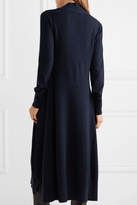 Thumbnail for your product : Agnona Cashmere Midi Dress - Navy