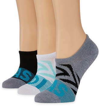 adidas 3 Pair Super No Show Socks - Womens