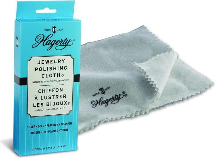 Hagerty Jewelry Polishing Cloth (2-Piece)