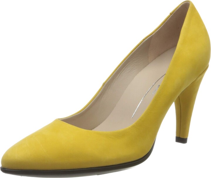 ecco yellow shoes