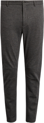 Lanvin Slim-leg flannel trousers