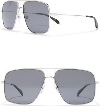 givenchy square aviator sunglasses