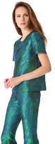 Thumbnail for your product : Wes Gordon Short Sleeve Top
