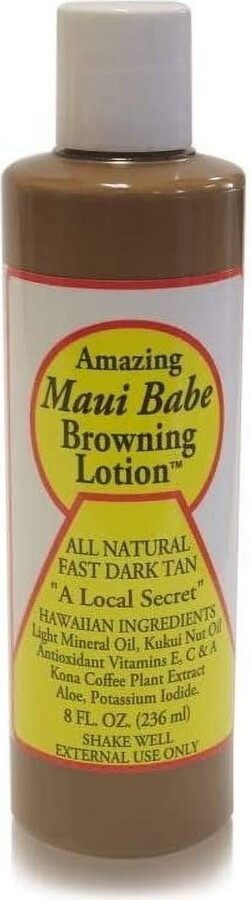 Maui Babe Browning Lotion, 8 Fluid Ounce