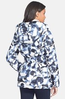 Thumbnail for your product : Vera Wang Print Belted Down Jacket (Online Only)