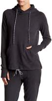 Thumbnail for your product : Betsey Johnson Rib Trim Crop Hoodie