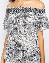 Thumbnail for your product : Vila Ruffle Bardot Dress