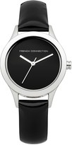 Thumbnail for your product : French Connection Charlotte  Glossy Leather Watch