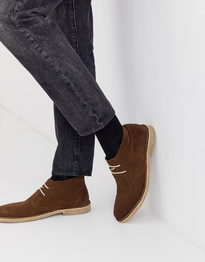 asos mens desert boots