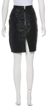Dolce & Gabbana Metallic Knee-Length Skirt