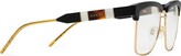 Thumbnail for your product : Gucci Square Metal And Acetate Glasses