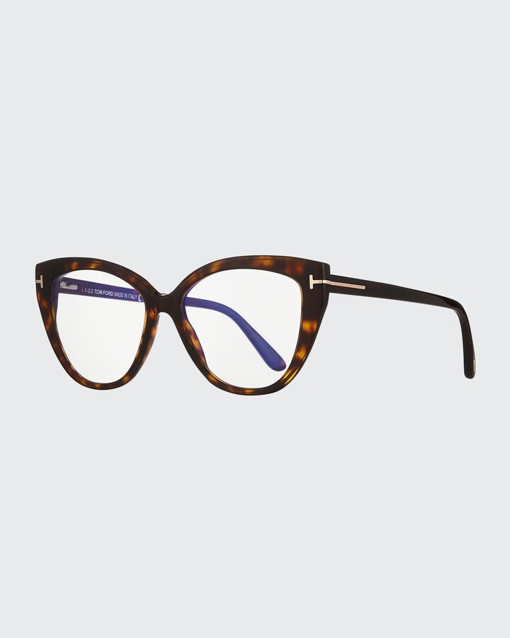 Tom Ford Acetate Cat-Eye Optical Glasses - ShopStyle Eyeglasses
