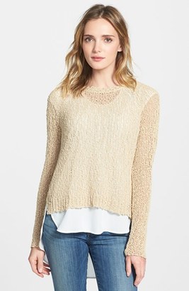Eileen Fisher The Fisher Project Textured Organic Cotton Sweater (Online Only)