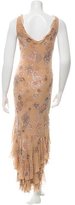 Thumbnail for your product : Jenny Packham Sleeveless Sequined Gown