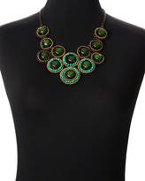 Thumbnail for your product : Nakamol Green & Brown Embellished Necklace