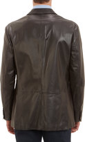 Thumbnail for your product : Giorgio Armani Leather Two-Button Sportcoat