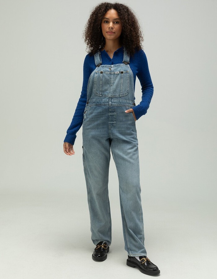 Lee Slim Straight Womens Overalls