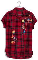 Thumbnail for your product : Madewell Central Embroidered Plaid Shirt