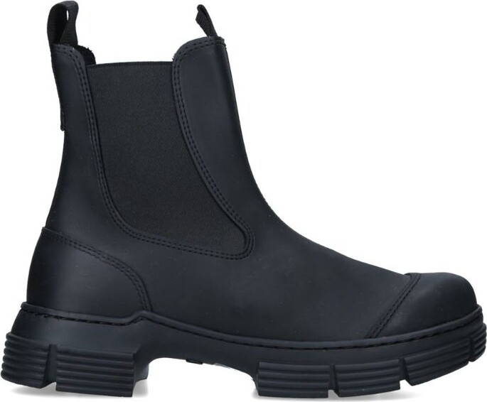 Ganni Recycled Rubber Chelsea Boots ShopStyle