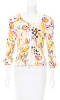Thumbnail for your product : Alberto Makali Printed Zip-Up Jacket