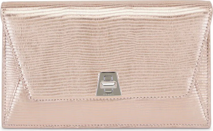 Akris Leather Clutch Bag