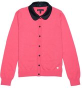 Thumbnail for your product : Juicy Couture Satin Collar Cardigan