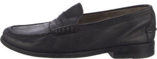 Walter Steiger Leather Loafers Blue Semi-Pointed Toes Unfortunately, due to restrictions, this item may not be eligible for shipping in all areas.