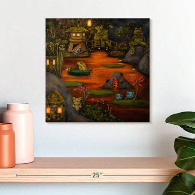 Ebern Designs Brampt Frogland II