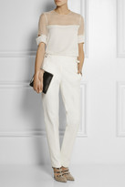 Thumbnail for your product : Jason Wu Stretch-cotton twill straight-leg pants