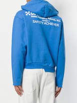 Thumbnail for your product : Off-White Safety cropped hoodie