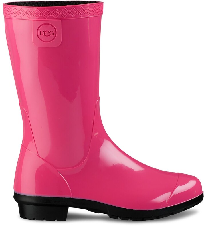 ugg pink rain boots