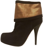 fendi suede boots