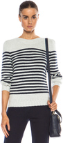 Thumbnail for your product : A.P.C. Marin Striped Pullover Wool-Blend Sweater