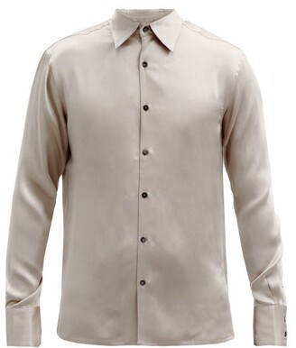 Mens Gold Silk Shirt | Shop the world's largest collection of fashion |  ShopStyle UK