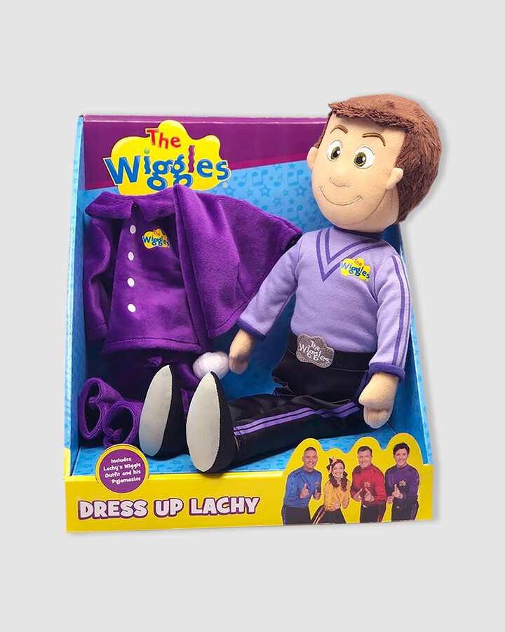 The Wiggles Multi Characters The Wiggles Dress Up Lachy 40cm Size
