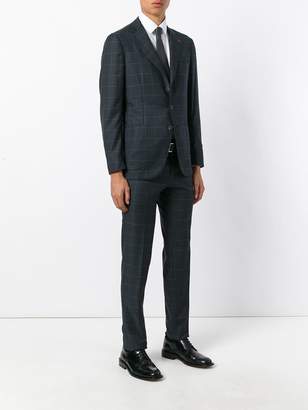 Isaia embroidered suit