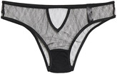 Thumbnail for your product : Le Petit Trou Justine Stretch-tulle Mid-rise Briefs