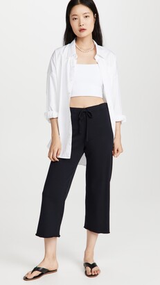Frank And Eileen Cropped Wide Leg Sweatpants