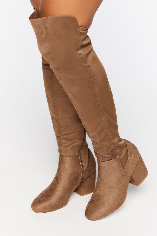 Tan Suede Tall Boots | ShopStyle
