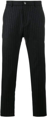 Lot 78 Lot78 Pinstripe tapered trousers