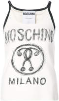 Moschino buckle strap tank top 