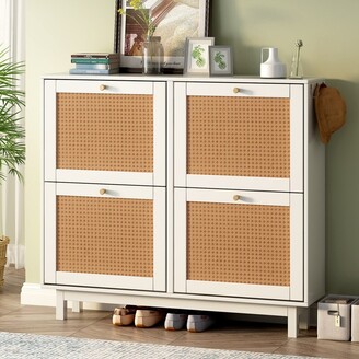 Shoe Cabinet Small Amazon Shoe Cabinet With Doors VINGLI