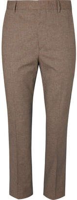 Bottega Veneta Slim-Fit Checked Woven Trousers