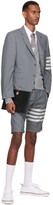 Thumbnail for your product : Thom Browne Gray Cashmere Cardigan