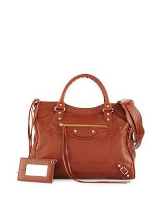 Balenciaga Classic Gold Velo AJ Leather Bag